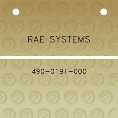 rae-systems-490-0191-000