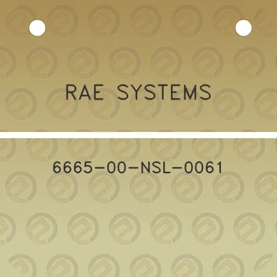 rae-systems-6665-00-nsl-0061