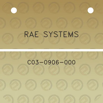 rae-systems-c03-0906-000