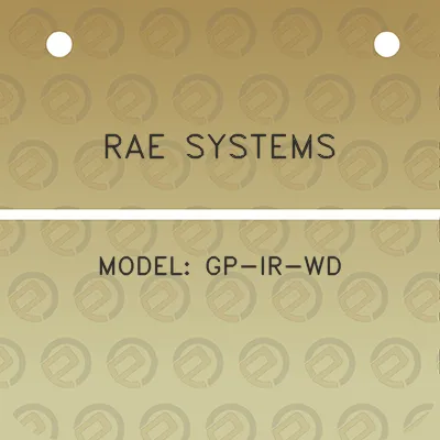 rae-systems-model-gp-ir-wd