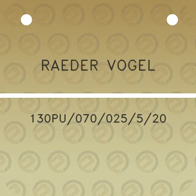 raeder-vogel-130pu070025520