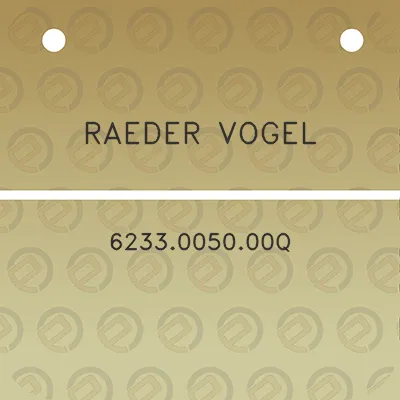 raeder-vogel-6233005000q