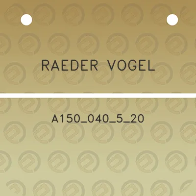 raeder-vogel-a150_040_5_20