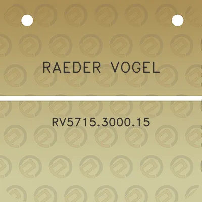 raeder-vogel-rv5715300015