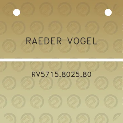 raeder-vogel-rv5715802580