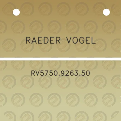 raeder-vogel-rv5750926350