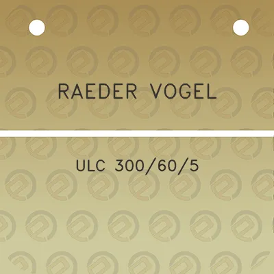 raeder-vogel-ulc-300605