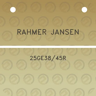 rahmer-jansen-25ge3845r