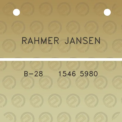 rahmer-jansen-b-28-1546-5980