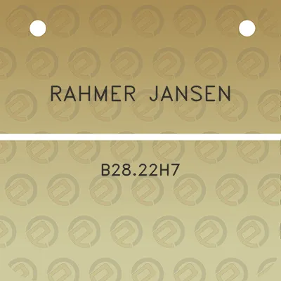 rahmer-jansen-b2822h7