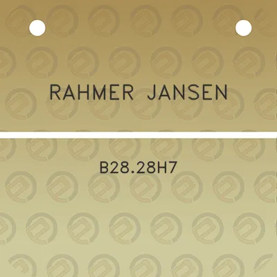 rahmer-jansen-b2828h7