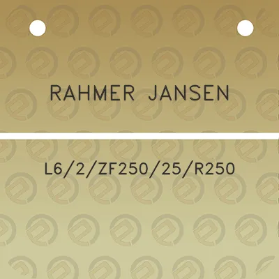 rahmer-jansen-l62zf25025r250