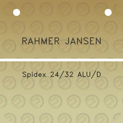 rahmer-jansen-spidex-2432-alud