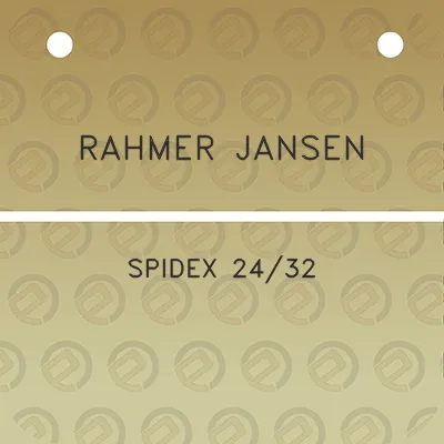 rahmer-jansen-spidex-2432