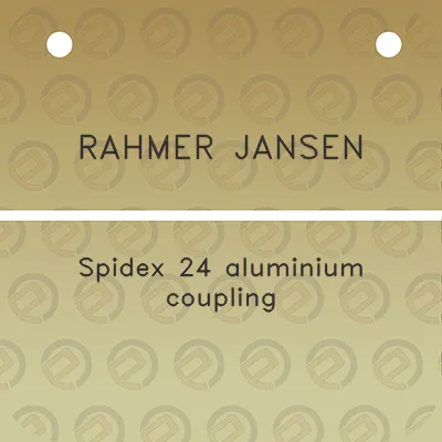 rahmer-jansen-spidex-24-aluminium-coupling