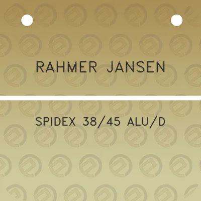 rahmer-jansen-spidex-3845-alud