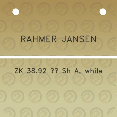 rahmer-jansen-zk-3892-sh-a-white