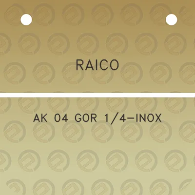 raico-ak-04-gor-14-inox