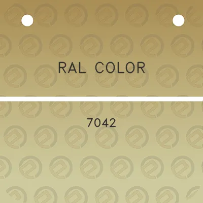 ral-color-7042