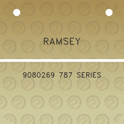 ramsey-9080269-787-series