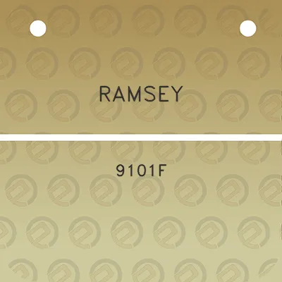 ramsey-9101f