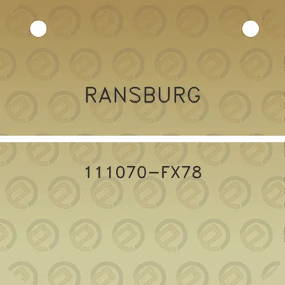 ransburg-111070-fx78