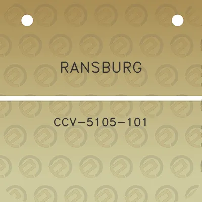 ransburg-ccv-5105-101