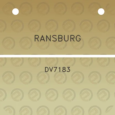 ransburg-dv7183