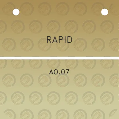 rapid-ao07