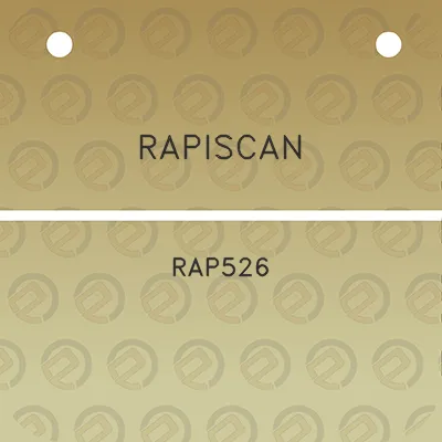 rapiscan-rap526