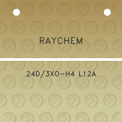 raychem-24d3xo-h4-l12a