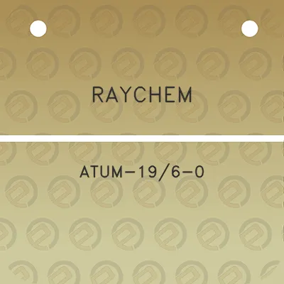 raychem-atum-196-0