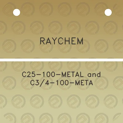 raychem-c25-100-metal-and-c34-100-meta