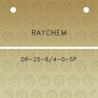 raychem-dr-25-84-0-sp