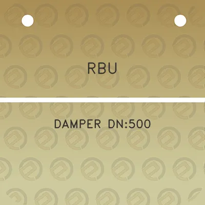 rbu-damper-dn500