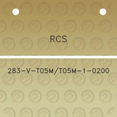 rcs-283-v-t05mt05m-1-0200