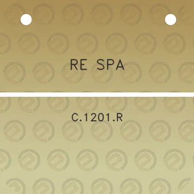 re-spa-c1201r