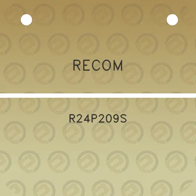 recom-r24p209s