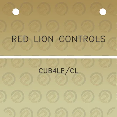 red-lion-controls-cub4lpcl