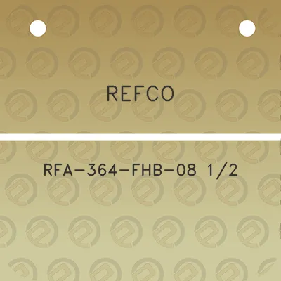 refco-rfa-364-fhb-08-12