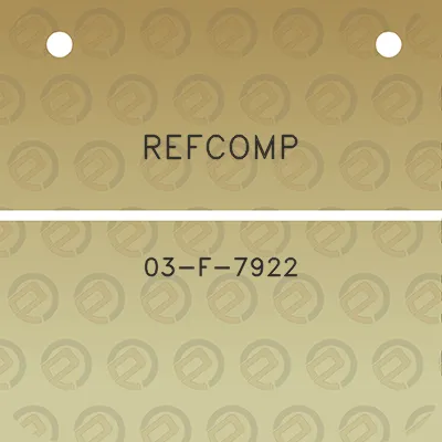 refcomp-03-f-7922