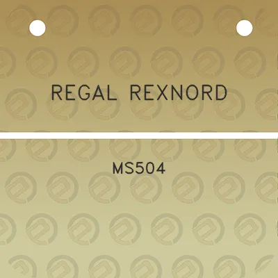 regal-rexnord-ms504