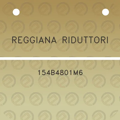 reggiana-riduttori-154b4801m6