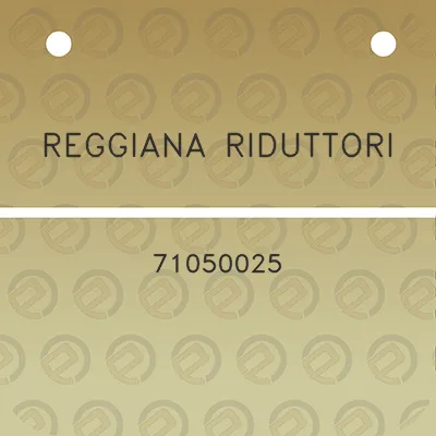 reggiana-riduttori-71050025