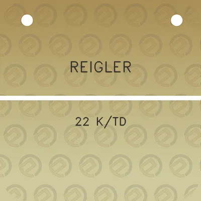 reigler-22-ktd