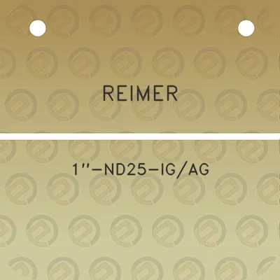 reimer-1-nd25-igag