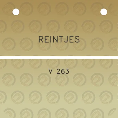 reintjes-v-263