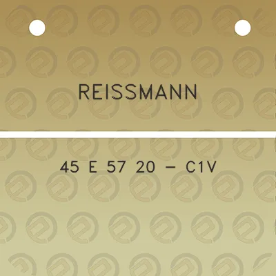 reissmann-45-e-57-20-c1v