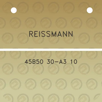 reissmann-45b50-30-a3-10