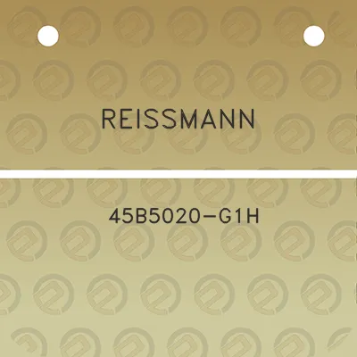 reissmann-45b5020-g1h